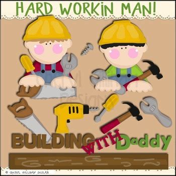 Hard Working Man Clipart Collection by Whimsical Inklings | TpT