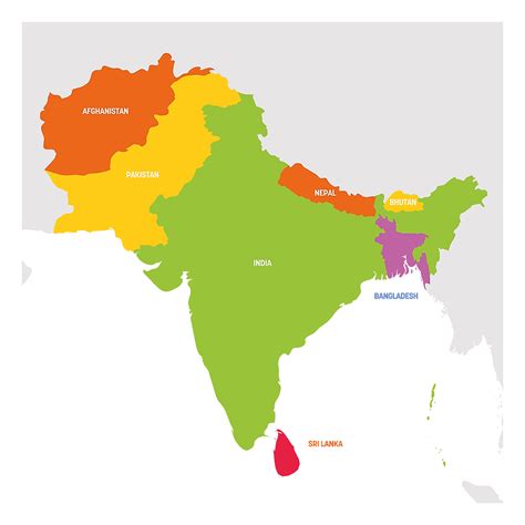 Map Indian Subcontinent – Get Map Update