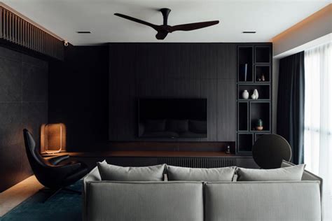 HDB | MNH – 8 Modern Dark Interiors That We Love