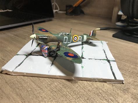 1/72 Spitfire diorama : r/modelmakers