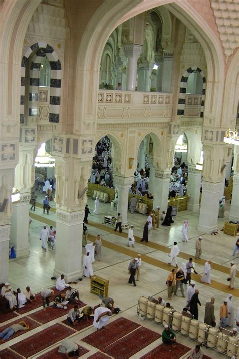 Masjid Al Haram Interior Makkah Haram Masjid Kunjungi - Islam Pedia