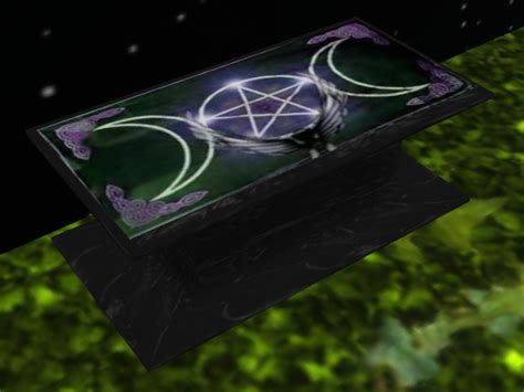 Second Life Marketplace - Wiccan Altar - Triple Goddess