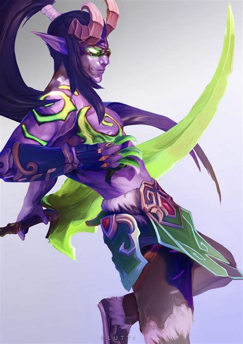 Overwatch Genji Illidan by Flutti on DeviantArt