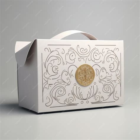 Premium AI Image | Template of cardboard box design