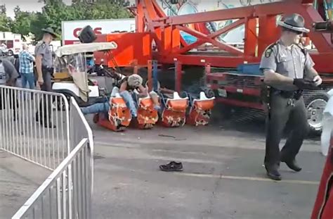 [VIDEO] Ohio State Fair Ride Fatal Accident — One Person Dead