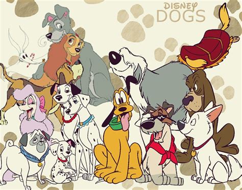 Disney Dogs - Disney Fan Art (29223382) - Fanpop