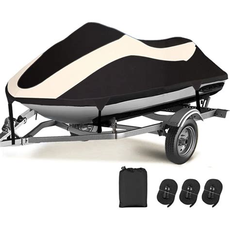 Jet Ski Covers - Waterproof / Fade Resistant / 3 Thickened Buckles ...