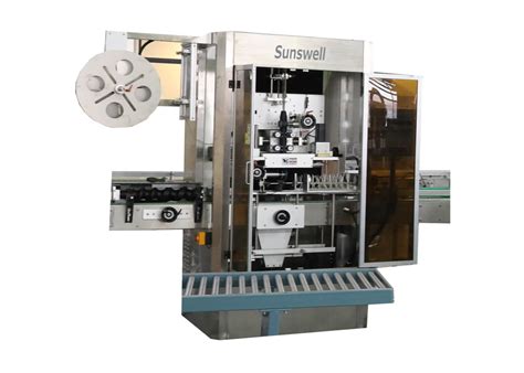 Plastic Glass Bottle Labeling Machine PVC Label Sleeve Shrink Labeller Packing Machine