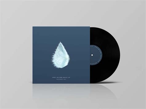 Free Vinyl Record Mockup (PSD)