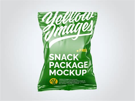 Snack Packaging Mockup