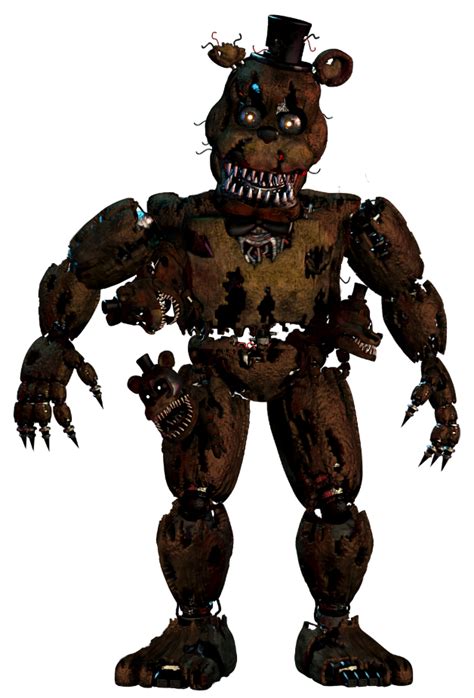 FNAF 4 Nightmare Freddy full body by Enderziom2004 on DeviantArt