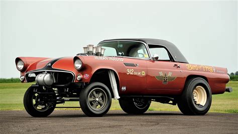 T-Bird Gasser? 1955 Ford Thunderbird is Unusual—But Very Cool—Starting Point for 1960’s Gasser ...