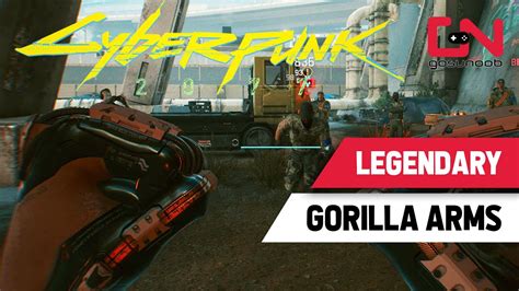 Cyberpunk 2077 Gorilla Arms Mods : There are mods for gorilla arms.