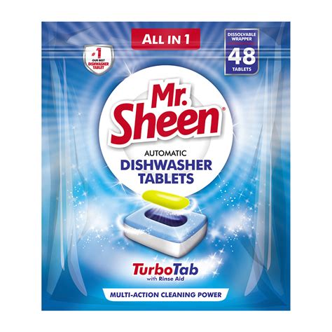 Automatic Dishwasher Detergent Tablets (48 Tablets) | Mr Sheen