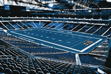 Ford Field, Detroit Lions football stadium - Stadiums of Pro Football