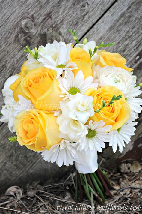 New Website! | Allure Event Florists | Prom flowers bouquet, Yellow rose bouquet, Yellow wedding ...