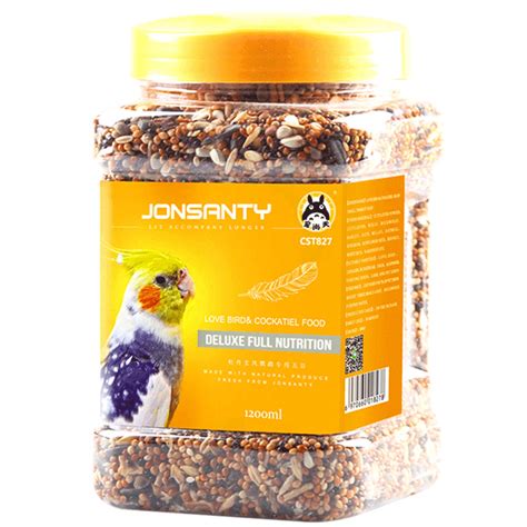 Bird Food.Lovebird, Conure ,cockatiel, budgie bird food. 1200ml Jonsanty bird food. I.e for ...