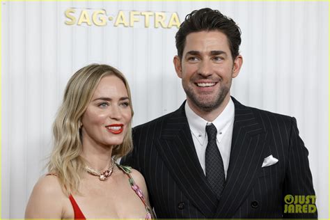 Photo: emily blunt john krasinski cute moments sag awards 03 | Photo 4899559 | Just Jared ...