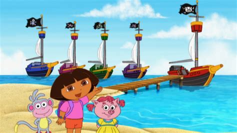 Watch Dora the Explorer Season 5 Episode 16: Dora the Explorer - Pirate Treasure Hunt – Full ...