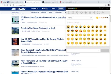 Emoji Keyboard for Opera 4.6.0 - Download, Review, Screenshots