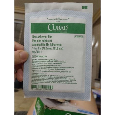 ☃Curad 5 non stick pads 3x4 inch gauze wound bandage layer ouchless sterile | Lazada PH