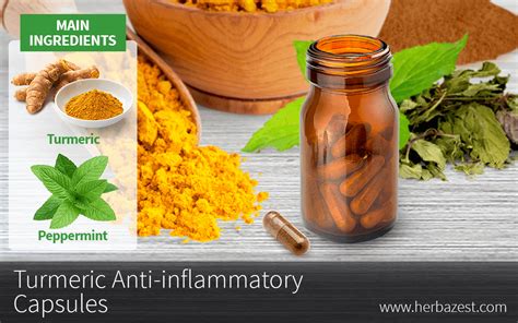 Turmeric Anti-inflammatory Capsules | HerbaZest