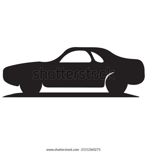 Car Silhouette Black White Stock Vector (Royalty Free) 2151360275 ...