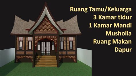 91 Foto Gambar Desain Rumah Gadang Modern Yang Harus Kamu Coba