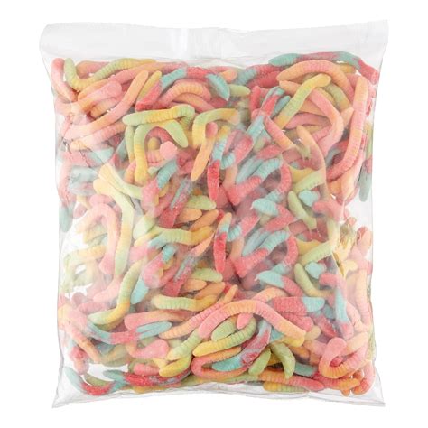 Ferrara Bulk Sour Wow Worms, Assorted Flavors, 5 Lb - Walmart.com