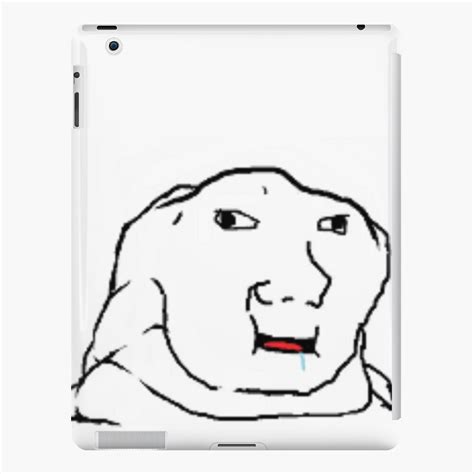 "Stupid Wojak Meme " iPad Case & Skin for Sale by Yumtasty | Redbubble