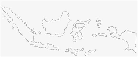 Peta Indonesia - Indonesia Map White Png - 3001x1099 PNG Download - PNGkit