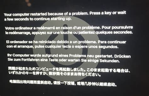 Is this Mac blue screen of death? first time seen this since two years ago when bought a Mac ...