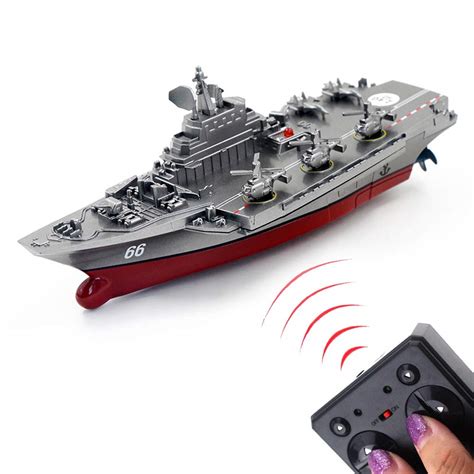 Buy Tipmant Remote Control Aircraft Carrier Model RC Boat Ship Speedboat Yacht Electric Water ...