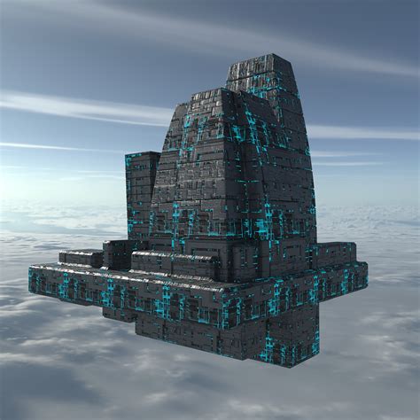 Modular Sci-fi city Structures