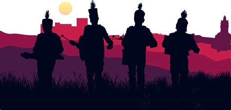 Free Soldiers Marching Silhouette, Download Free Soldiers Marching Silhouette png images, Free ...