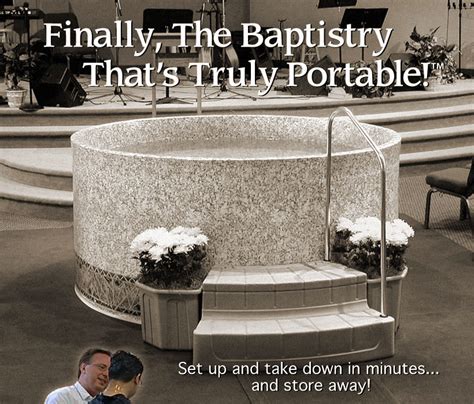 Church Baptistry | Baptistery Heaters | Portable Baptistries | Baptismal Pools ...