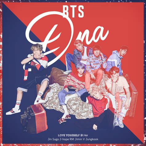 BTS DNA (LOVE YOURSELF : HER) album cover by LEAlbum on DeviantArt