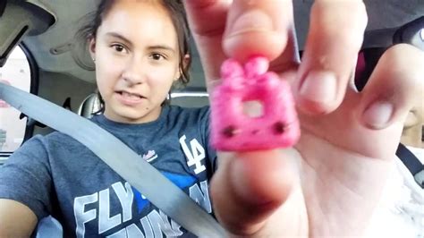 Opening Num Nom Snackables in a Car - YouTube