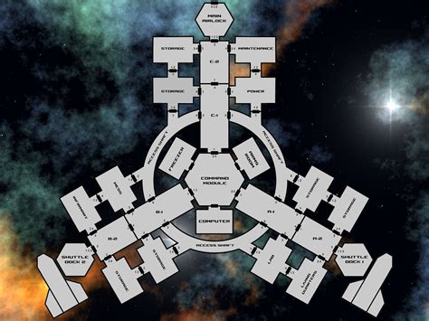 Space Station Map Rpg - Copper Mountain Trail Map