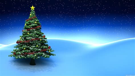 Animated Christmas Tree Wallpaper. | Christmas tree background, Blue christmas ornaments ...