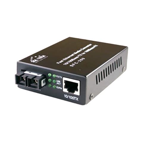 SOLTECH SFC200-SCS Fiber Optic Ethernet Converter 100Mbps/Single-mode/ SC | eBay