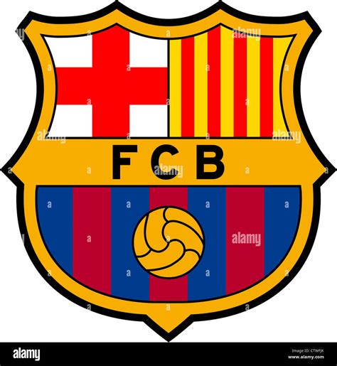 Logo of Spanish football team FC Barcelona Stock Photo - Alamy