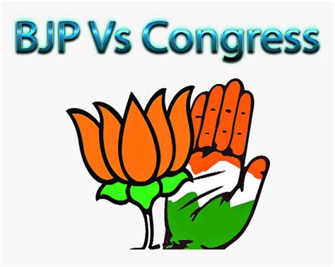 Bjp Vs Congress Png Free Images - Congress Party Logo Hand, Transparent Png , Transparent Png ...