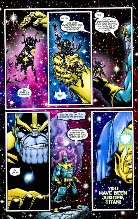 Thanos vs Thanos and Adam Warlock - Battles - Comic Vine