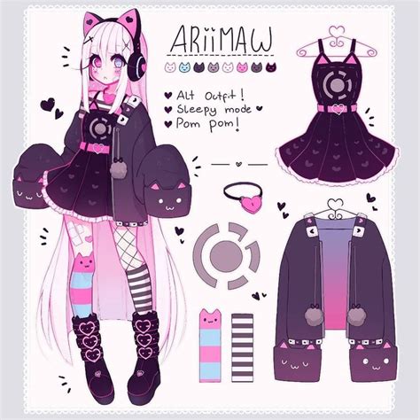 🎀 𝕔𝕖𝕠 𝕠𝕗 𝕒𝕣𝕥 𝕕𝕖𝕓𝕥 🎀 on Instagram: “Akdfkisd ALT OUTFIT FOR #ariimaw_arii UWU ♡♡ INSPIRED B ...