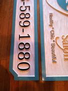 Custom Carved Dimensional Outdoor Business Sign – The Carving Company