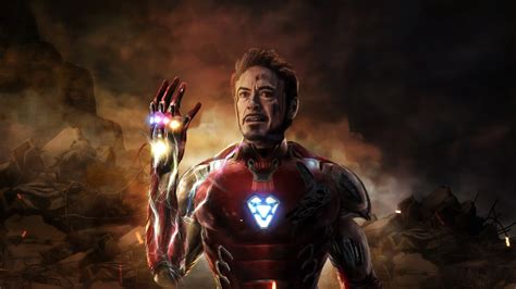 2560x1440 Resolution Iron Man Last Scene in Avengers Endgame 1440P Resolution Wallpaper ...