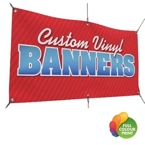 Full Colour Vinyl Gloss Banner with Grommets | veryexcitingthings