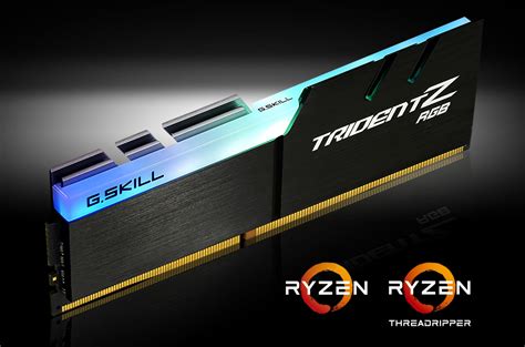 G.SKILL Releases AMD Compatible Trident Z RGB Kits - G.SKILL ...