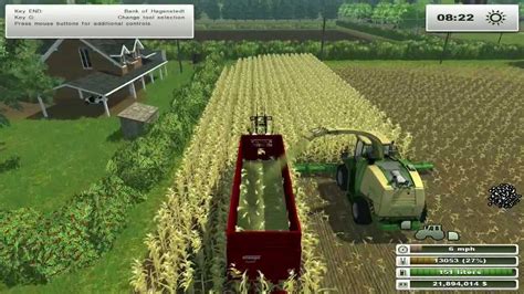 Farm Sim Saturday growing crops for the cows - YouTube